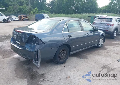 2007 Honda Accord 2.4 Lx из США, поврежденный, VIN 1HGCM56407A017752